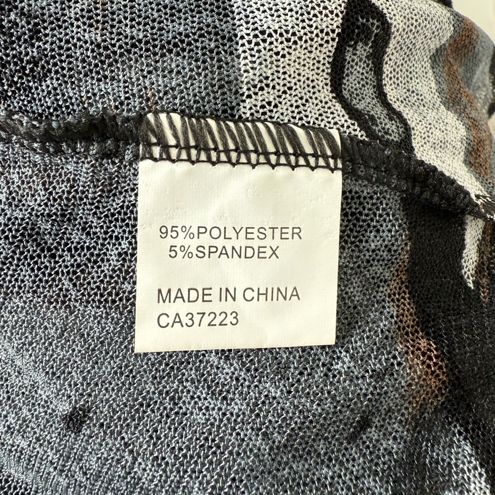 🥰Whispers Open Cardigan “ Art to wear” size L - Picture 7 of 8